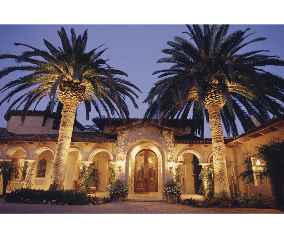 Indialantic, Florida home with Phoenix palm trees