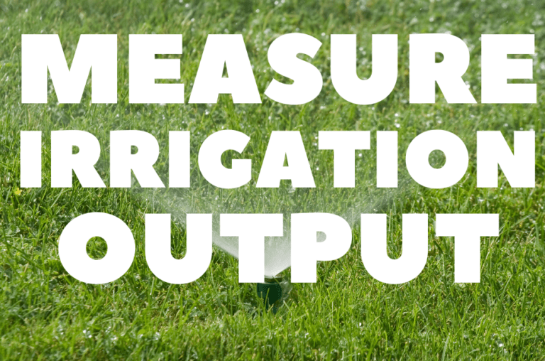 Measuring Sprinkler System Output: An Easy Method with Flat-Sided Cans