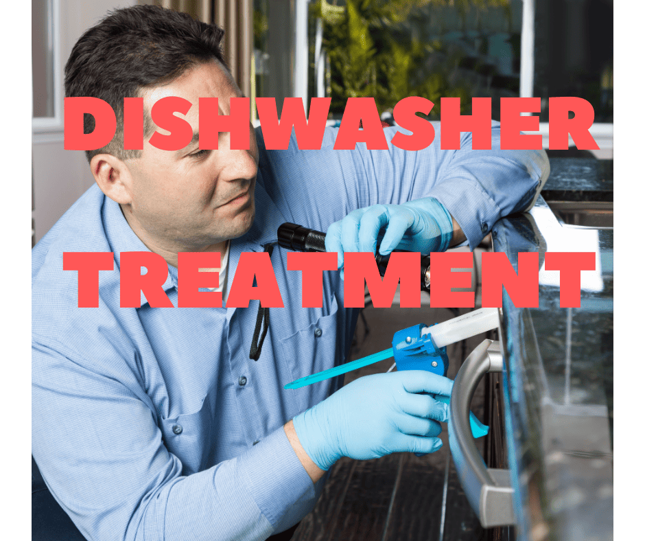 Dishwasher Treatment; For roaches. Viera, FL