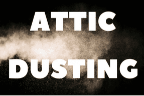 Attic dusting with Delta Dust pesticide for comprehensive pest control. Unique service for carpenter ants, cockroaches, and moisture-prone areas like mobile home undersides.