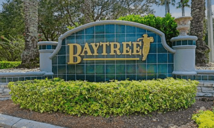 A termite control technician treating a house in the Baytree neighborhood of Melbourne, Florida.