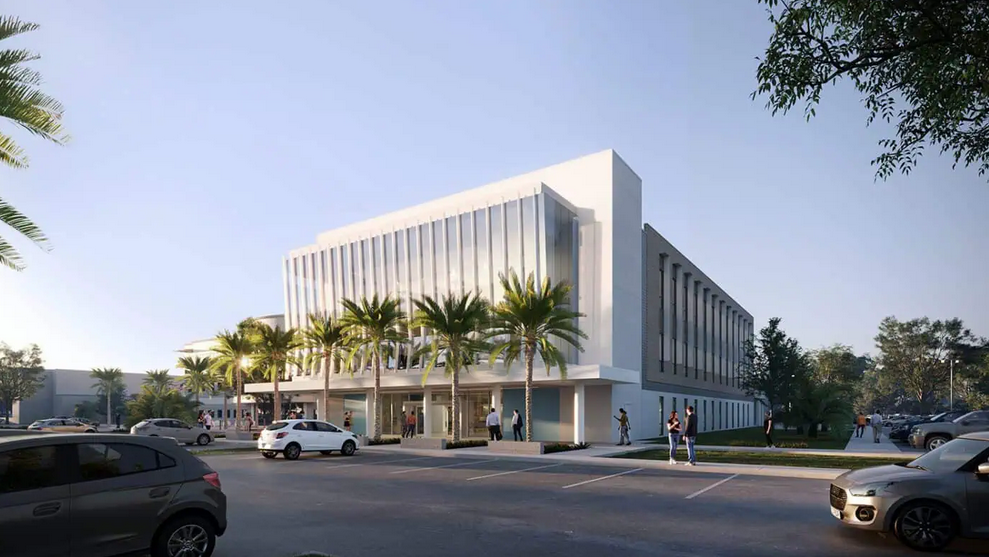 Termite Control Palm Bay, Architectural rendering of the new Palm Bay City Hall building.