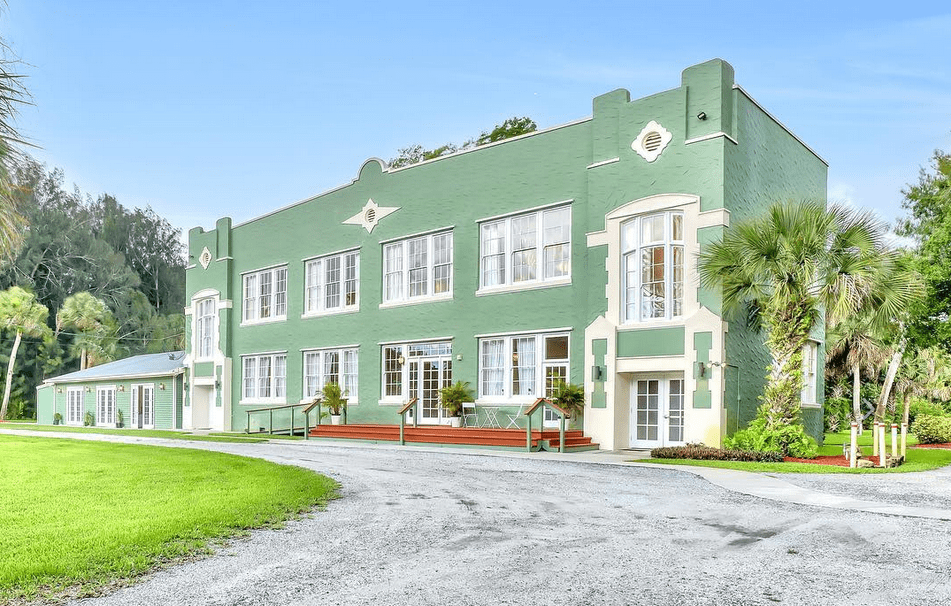 Malabar Termite Control Services. The historic Banyan Estate, formerly the Malabar Schoolhouse, in Malabar, Florida.