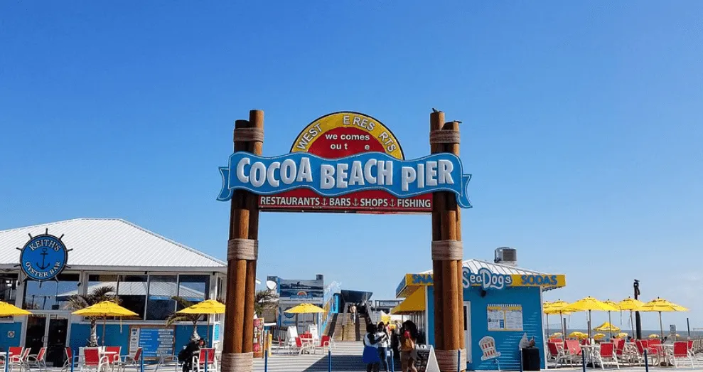 Termite Control Cocoa Beach, Cocoa Beach Pier entrance.