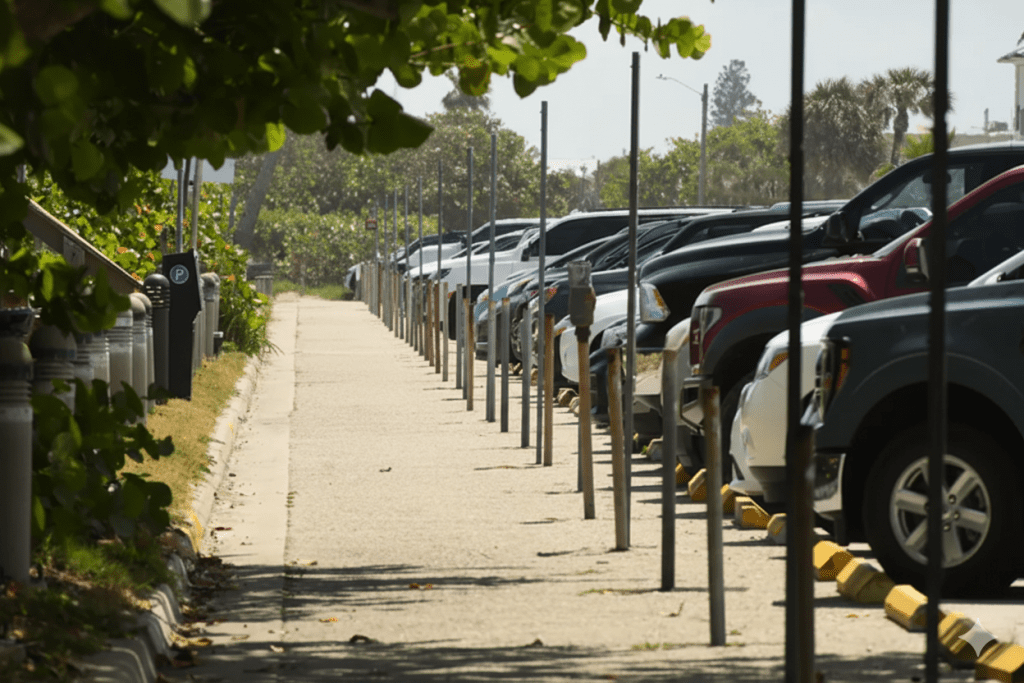 Termite Treatment Indialantic Florida - Parking on 5th Avenue near the beach.